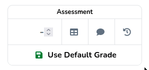 default grade